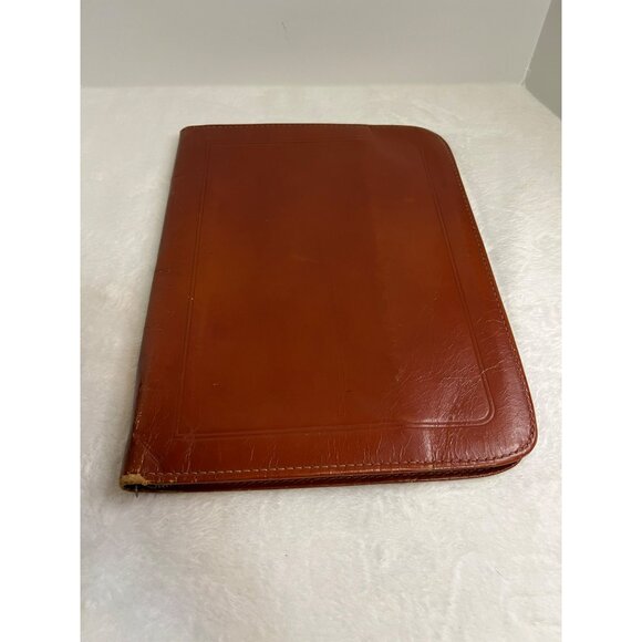 Vintage Rounds Top Grain Cowhide Leather Organizer - Picture 4 of 6